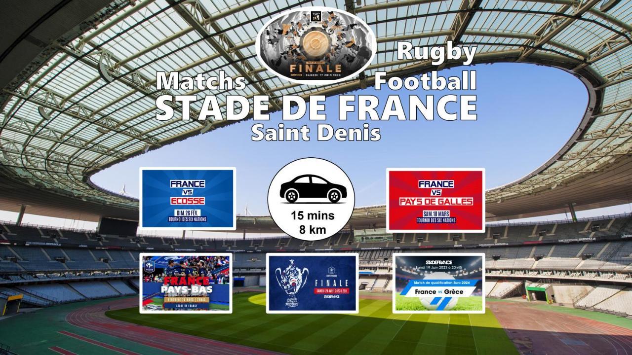 Room & Parking In Shared Appartment With Proprietor L 25 Mins From Paris Gare Du Nord, Cdg Airport & Stade De France Montmagny Exterior foto