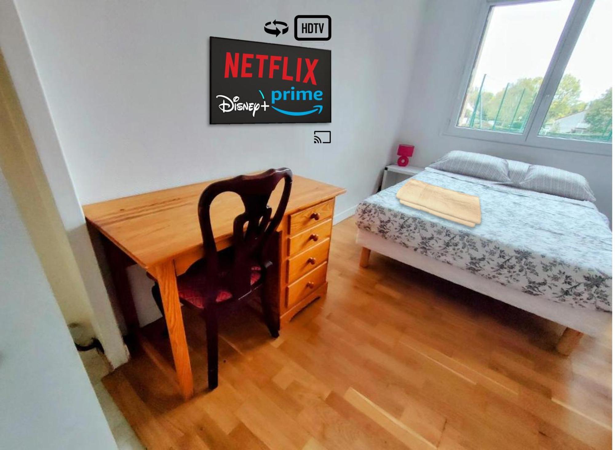 Room & Parking In Shared Appartment With Proprietor L 25 Mins From Paris Gare Du Nord, Cdg Airport & Stade De France Montmagny Exterior foto